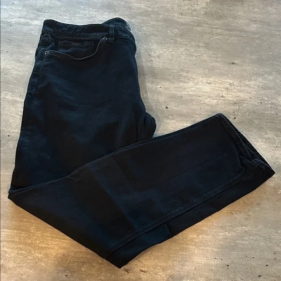 Hugo Boss Cashmere-Touch Denim Men's Black Jeans - Picture 11 of 14